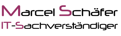 IT-Sachverständiger Marcel Schäfer Logo